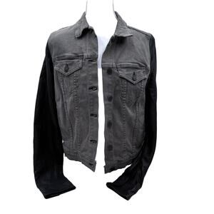 Rag & Bone Denim and Leather jacket, size medium